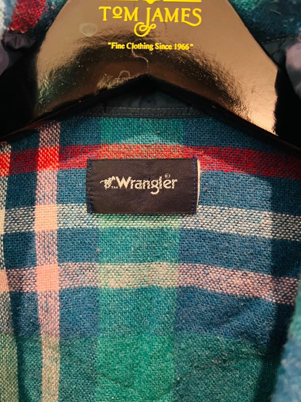 Vintage Wrangler Cowboy Cut Pearl Snap Western Shirt USA Size Small - Picture 4 of 16